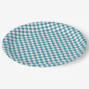 Recherche de damier assiettes en papier Blanc