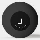 Recherche de blanc balles ping pong Noir et blanc