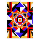 Recherche de motifs aztèques cartes postales Coloré