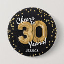 Recherche de 30 ans badges Noir et or