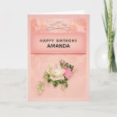 Recherche de diamant anniversaire cartes Rose