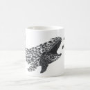 Recherche de requin verre givré tasses Noir et blanc