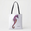 Recherche de hippocampe sacs Plage