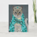 Recherche de chat gris vœux cartes Steampunk