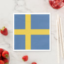 Recherche de drapeau suédois serviettes Sucré