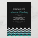 Recherche de de chevron anniversaire invitations Moderne