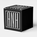 Recherche de m initial ballotins Noir et blanc