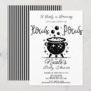 Recherche de chaudron sorcière invitations Gothique