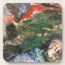 Recherche de peinture dessous de verres Rouge