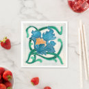 Recherche de nouveau art serviettes Bleu