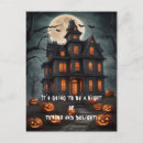Recherche de maison hantée halloween cartes postales Déplaisant