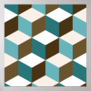 Recherche de illusion géométrique posters Cubes