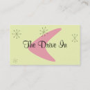 Recherche de les années 50 cartes visite Vintage