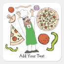 Recherche de chef pizza autocollants Mignon
