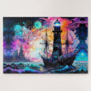 Recherche de mer orageuse Phare