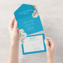 Recherche de bleu orchidée invitations Orchidées blanches