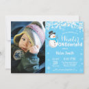 Recherche de de bonhomme neige invitations Onederland d'hiver