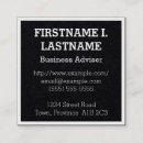 Recherche de gestion cartes visite Minimum