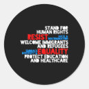 Recherche de message politique autocollants Résistance