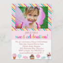 Recherche de doux de magasin anniversaire invitations Bonbons
