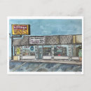 Recherche de peinte à la main cartes postales Peinture