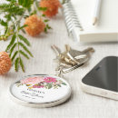 Recherche de bouquet rose porteclés Mariés