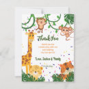 Recherche de girafe 11x14 invitations Jungle