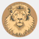 Recherche de lions autocollants Visage