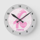 Recherche de rose et gris horloges Abstrait