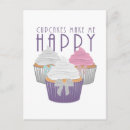 Recherche de cupcakes cartes postales Toute personne