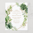 Recherche de géométrique mariage invitations Botanique