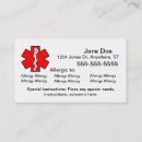 Recherche de urgence 911 cartes visite Nourriture