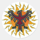 Recherche de oiseau du feu autocollants Soleil