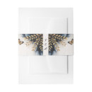 Recherche de bleu foncé bandeaux de faire part Romantique