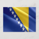 Recherche de drapeau de la bosnie herzégovine cartes postales Voyage