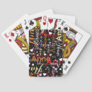 Recherche de filles jeux de cartes Typographie