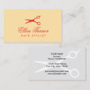 Recherche de coupeur cartes visite Salon de coiffure