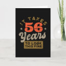Recherche de anniversaire de 56 ans cartes invitations Vintage