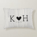 Recherche de initiale personnalisée coussins Rustique