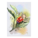 Recherche de coccinelle mignonne posters Drôle