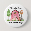 Recherche de premier anniversaire de filles badges Fille d'anniversaire