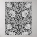 Recherche de motif gris posters Floral