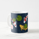 Recherche de koi fish tasses Japonaise