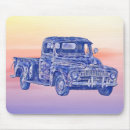 Recherche de camion vintage tapis souris Vieux