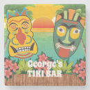 Recherche de tiki s de dessous de verres Plage