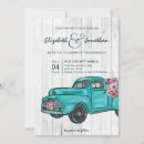 Recherche de camion vintage invitations Bois