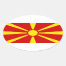 Recherche de drapeau de la macédoine autocollants Pays