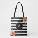 Recherche de rayure florale accessoires Fourre tout