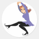 Recherche de patineuse autocollants Patinage artistique