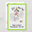 Recherche de dalmatien invitations Chien